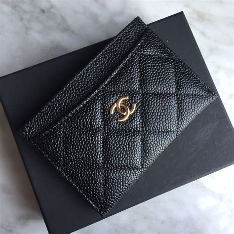 card holder chanel